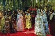 Ilya Repin Choosing a Bride for the Grand Duke oil on canvas